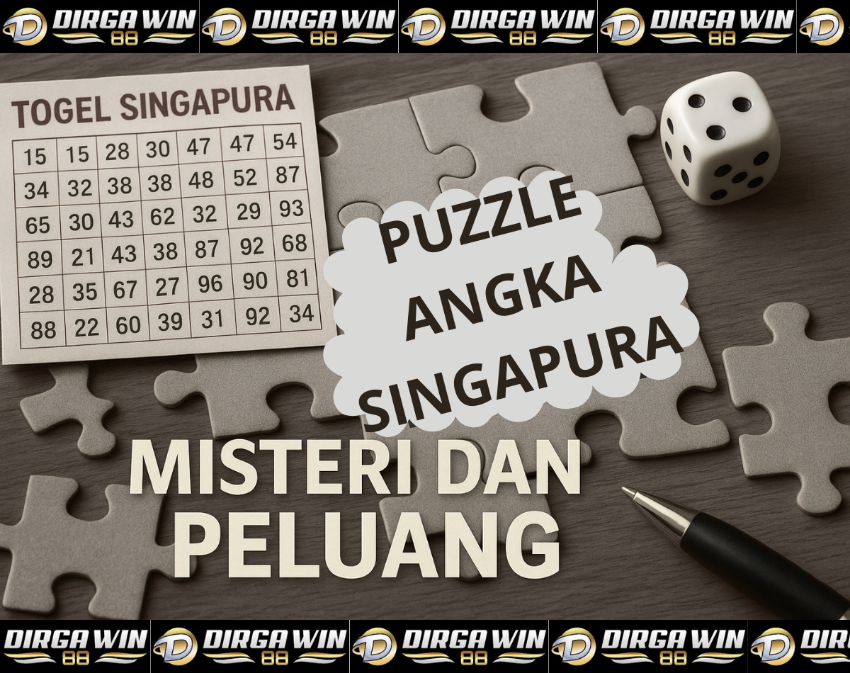 Puzzle Angka Singapura: Misteri dan Peluang Togel SGP
