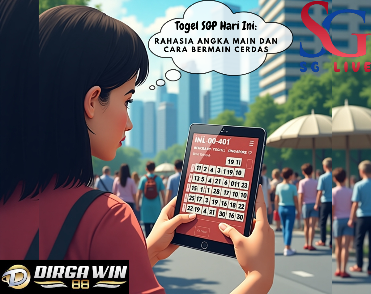 Togel SGP Hari Ini: Rahasia Angka Main dan Cara Bermain Cerdas
